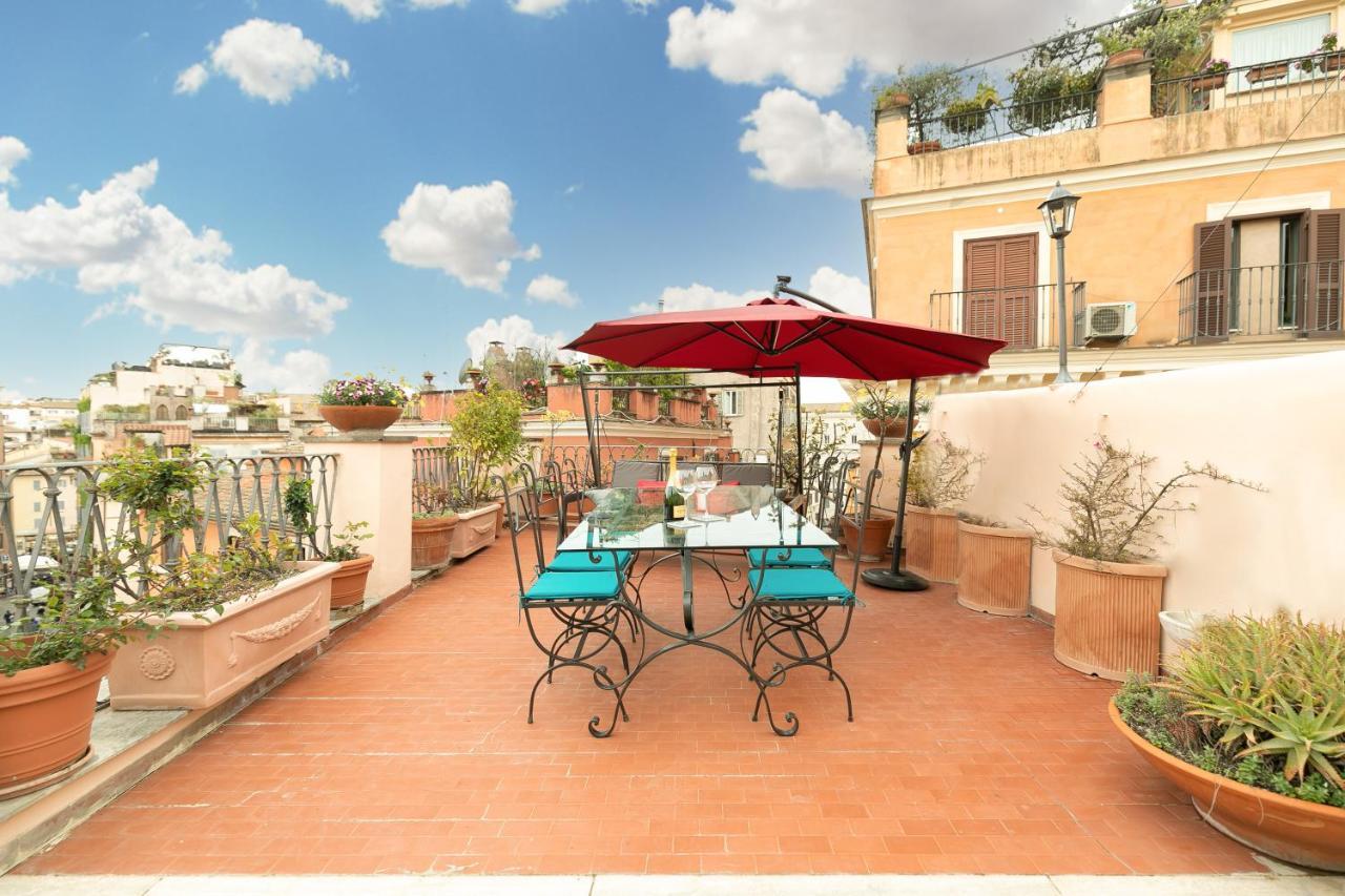 Rooftop Campo Dei Fiori Rzym Zewnętrze zdjęcie