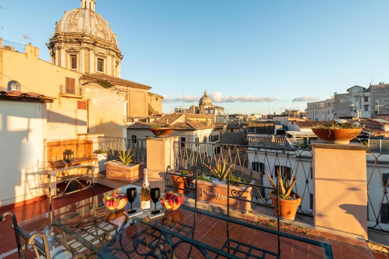 Rooftop Campo Dei Fiori Rzym Zewnętrze zdjęcie