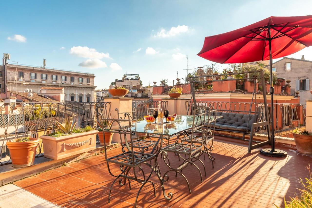 Rooftop Campo Dei Fiori Rzym Zewnętrze zdjęcie